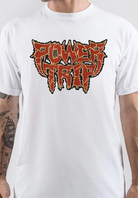 POWER TRIP BAND LOGO T-SHIRT SIZE S-5XL