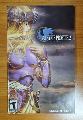 Valkyrie Profile 2: Simeria Square Enix (Sony PlayStation 2) - Manual ONLY