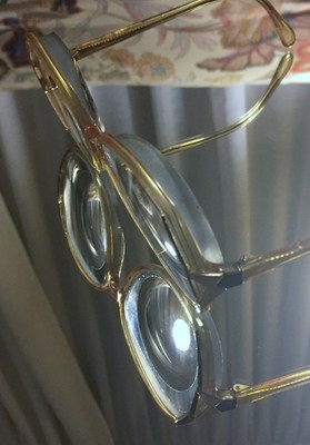 rodenstock large high myopic woman glasses thick biconcave myo