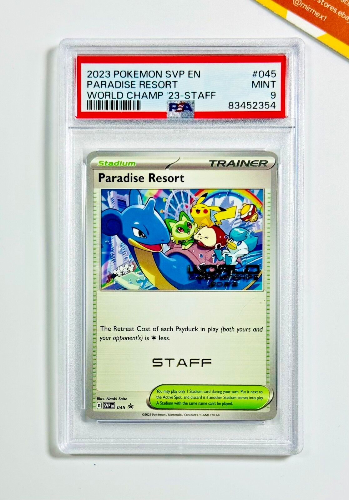 パラダイスリゾート スタッフ版 WCS2023 【公式通販】