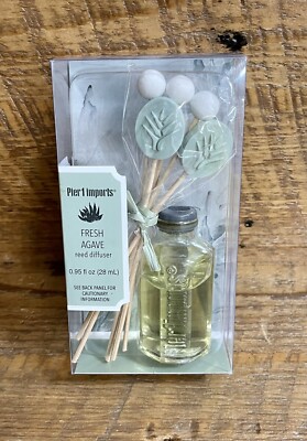 Pier 1 Imports Fresh Agave Mini Reed Diffuser 0.95 fl oz Discontinued. Rare Find