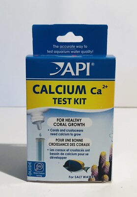 API Calcium Kit for Marine and Reef Aquariums CA Test Kit For Salt Water