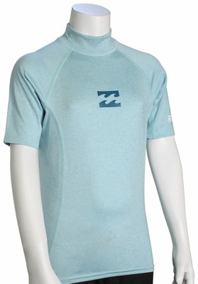 

Рашгард Billabong Boys All Day Wave SS — Coastal Blue Heather — новинка, Синий