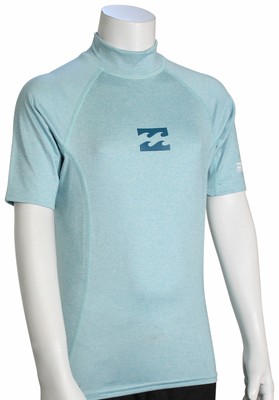 Рашгард Billabong Boys All Day Wave SS — Coastal Blue Heather — новинка