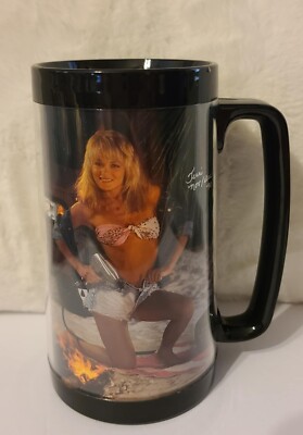 SNAP-ON Tools Pin-Up Bikini Mug 70th Anniversary '90 Thermo-Serv New Old Stock