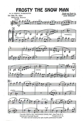 Sheet Music Big Band