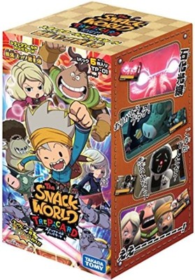 Snack World Trepa Card Expansion Pack Vol.1 DSP-BOX F/S w/Tracking# Japan New