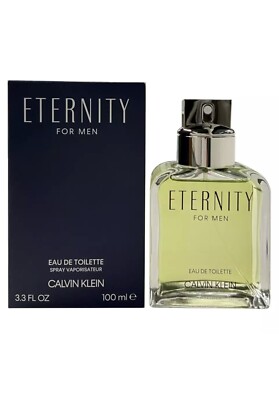ETERNITY for Men by CALVIN KLEIN 3.3 / 3.4 oz EDT New In box