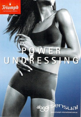 V07983 Australia Avant Card #7983 Triumph Sloggi Sensual Fashion postcard