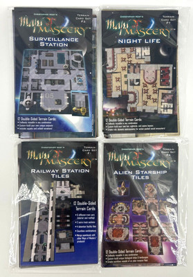 Maps of Mastery Terrain Set 1, 3, 4, & 7 New/Never Used! Dungeons & Dragons