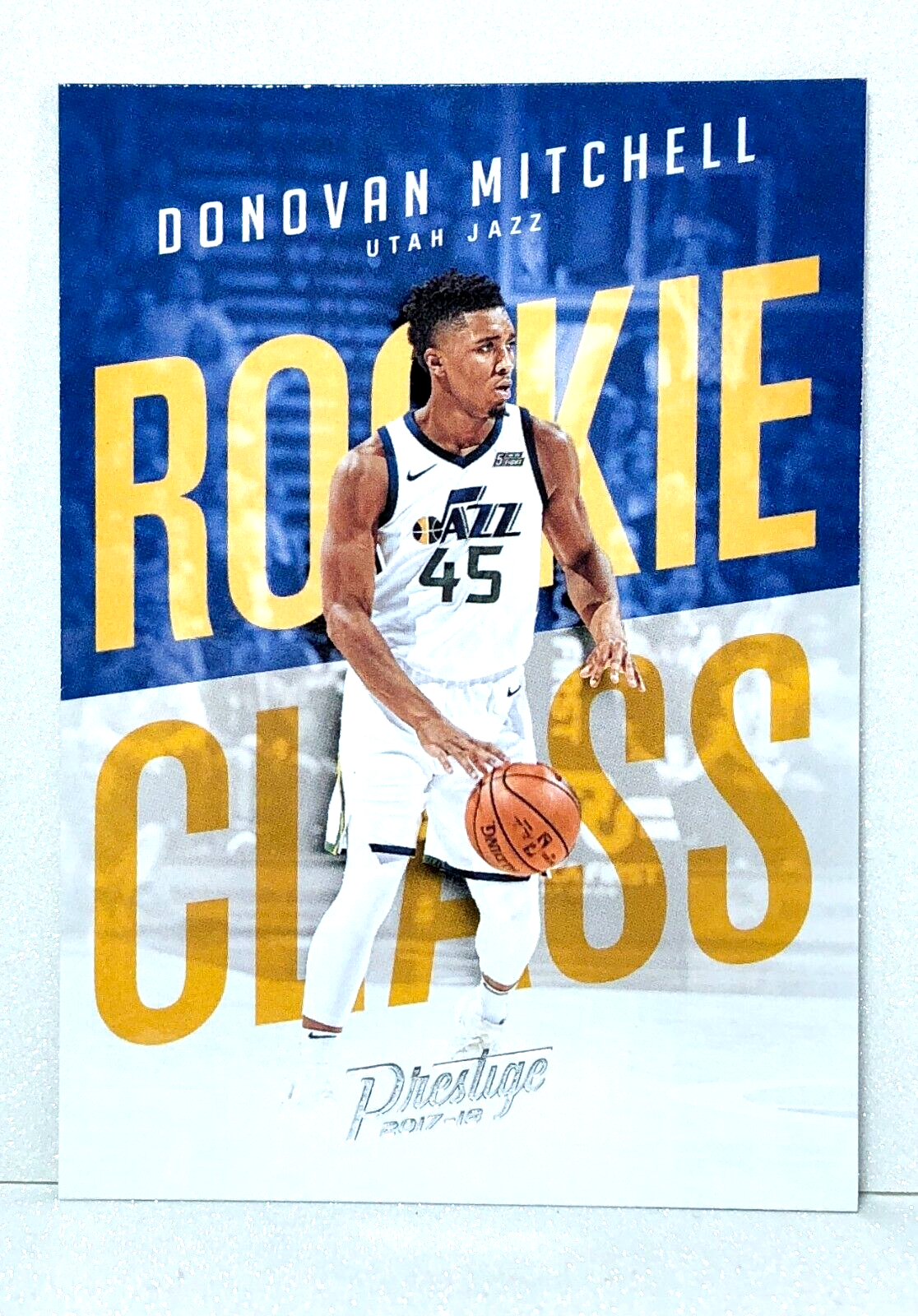 2017-18 DONOVAN MITCHELL RC PANINI PRESTIGE ROOKIE CLASS #13