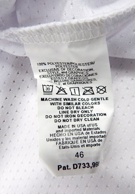 2018 Oakland Athletics Jeremy Dowdy #90 Game Issued White Athleticos Jersey 50