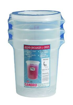 With Lid, Set Of 3 4 Quart