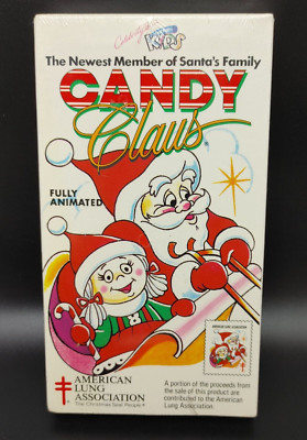 CANDY CLAUS VHS 1987 Animated Christmas Cartoon - Factory Sealed  Santa's Family