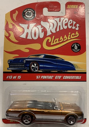 Hot Wheels Cool Classics Custom '67 Pontiac GTO Die Cast 1
