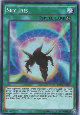 Sky Iris MP OP03 OTS Tournament Pack 3 Yugioh