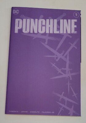 Punchline #1 Purple Blank ''Get a Sketch''   Variant  DC 2020  High Grade