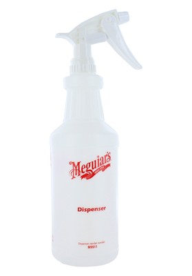 Meguiar's M9911 Spray Bottle with Sprayer - 32 oz., empty