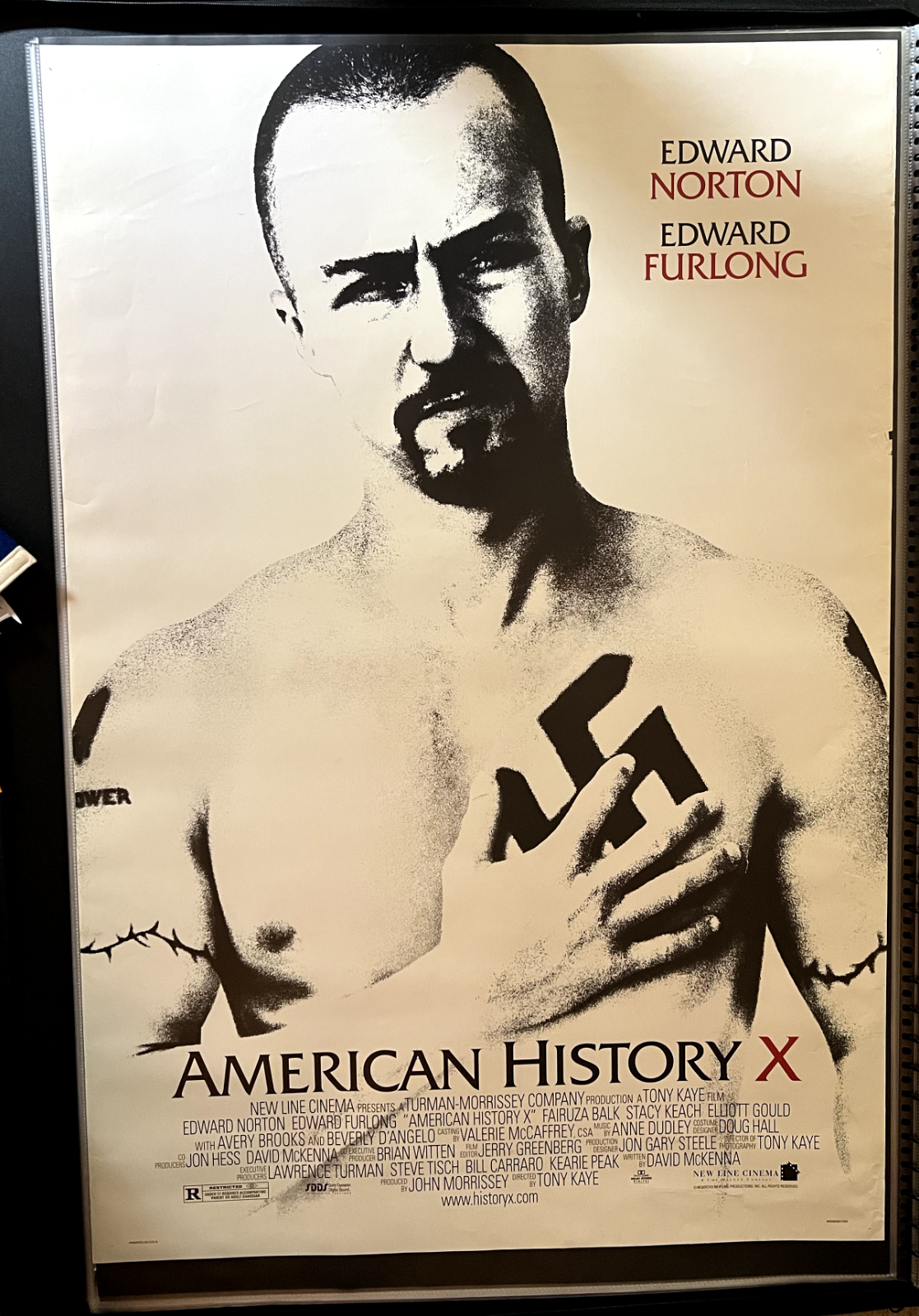 AMERICAN HISTORY X ポスター American History X Original 1999 Japanese B2 Movie Poster