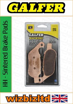 Harley Davidson Dyna FLD Switchback 2012-2016 [Galfer Sintered Rear Brake Pads]