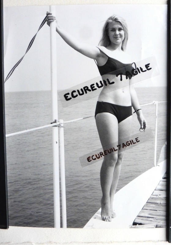 Photo Susanne James-Smith Actrice Cinema En Bikini 1965 Original W801