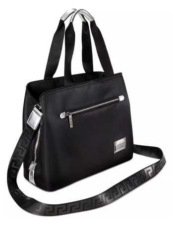 【関税＆送料込み】Versace Two-Tone Fabric Bag VERSACE Two-tone Fabric Bag | italist | REVERSIBLE