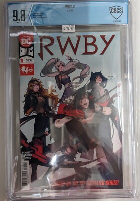 RWBY #1 2019 Comic DC CBCS 9.8