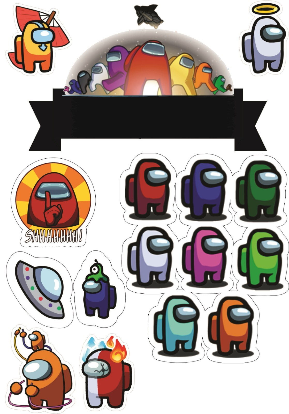 among-us-themed-unbranded-edible-printed-sheets-edible-cake-topper-ebay