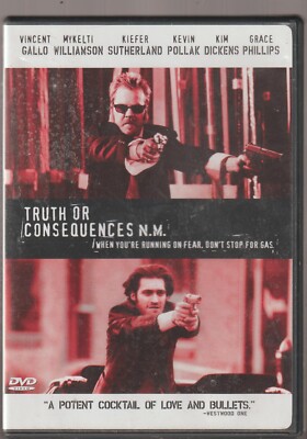 Truth or Consequences Kiffer Sutherland 1997 DVD Used