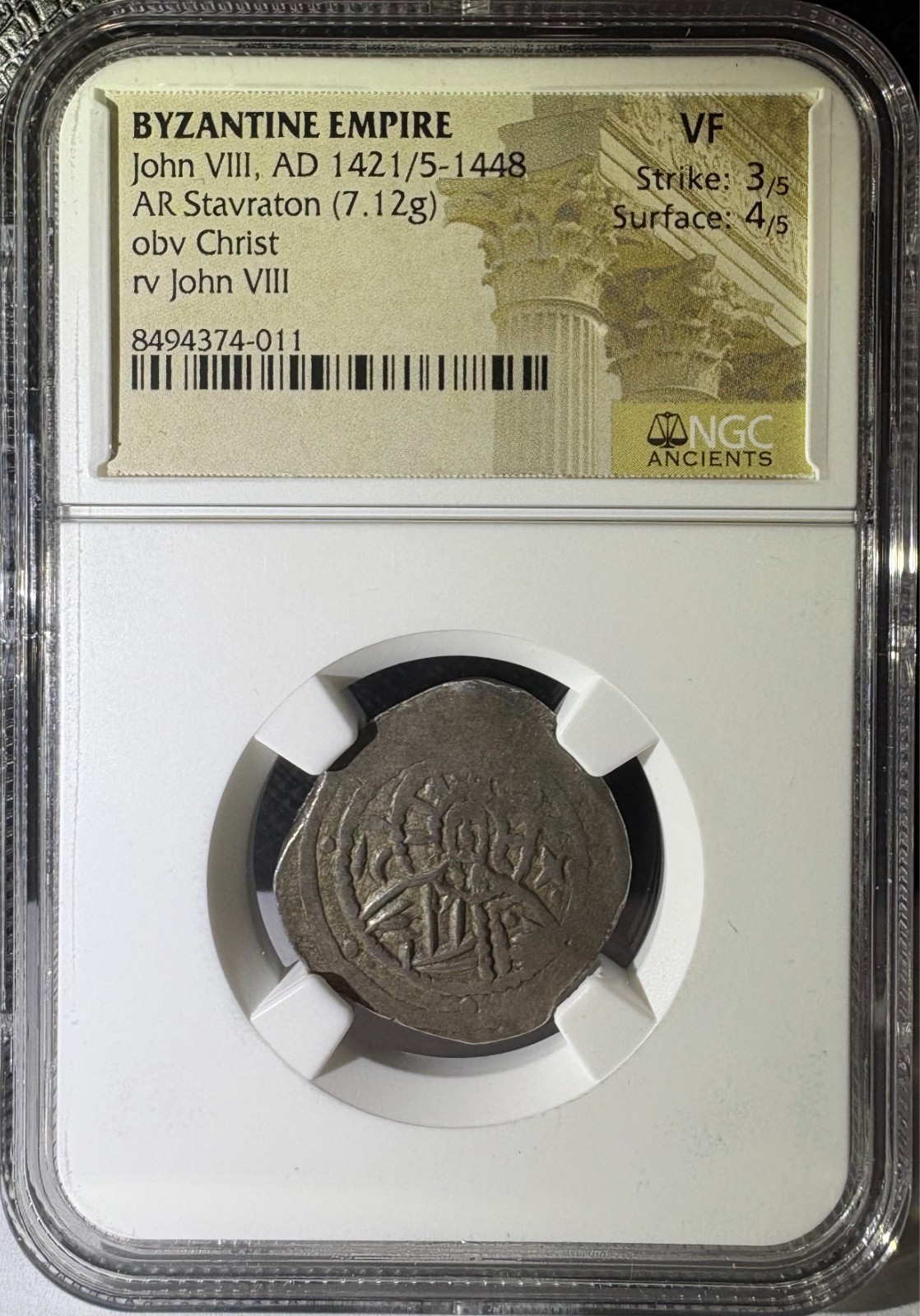 貨幣 Philip I AD 244-249 tetradrachm NGC Ancient Roman: Philip I (AD 244-249) BI Tetradrachm NGC AU