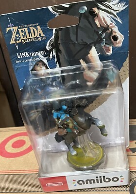 Nintendo Wii U, Switch, 3DS - Legend Zelda: Breath of the Wild LINK RIDER Amiibo