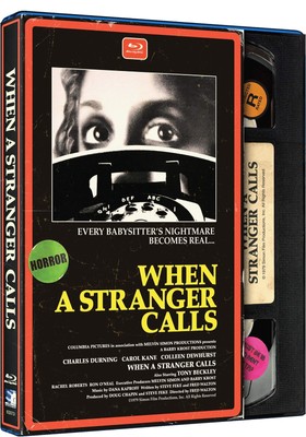 When A Stranger Calls - Retro VHS Style (Blu-ray) Carol Kane Charles Durning