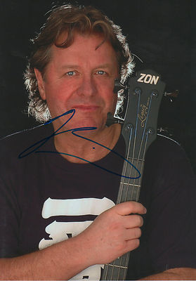 John Wetton 直筆サイン John Wetton 直筆サイン John Wetton 直筆サイン