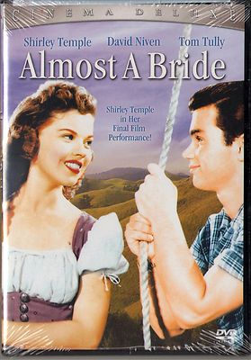Almost a Bride (DVD, 2005, Cinema Deluxe) Shirley Temple, David Niven