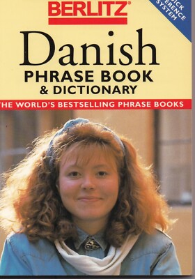 Danish Phrase Book with Dictionary by Berlitz Guides (Paperback, 1993)