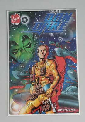 Dan Dare Comic Book #1 Virgin Comics 2007 Ennis, Erskine