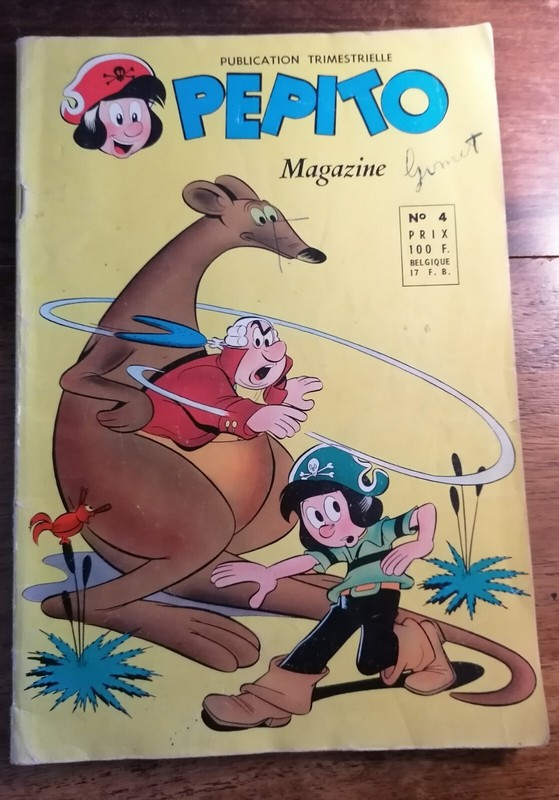 Pepito Magazine NÂ°4 De 1958 Sage Edition