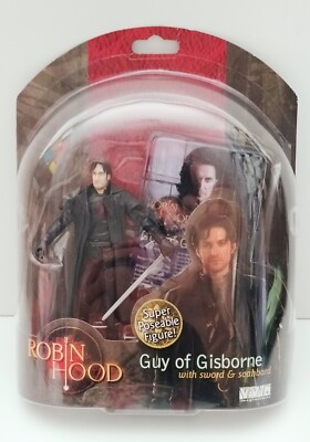 2006 Robin Hood : Guy Of Gisborne Figure - Boxed - By Vivid Imaginations