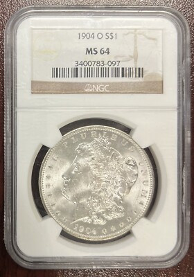 1904 O Morgan Dollar NGC MS64 #J64
