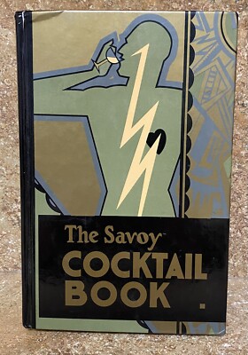SAVOY COCKTAIL BOOK By Harry Craddock - Hardcover 1983 Reprint Of 1930 Classic