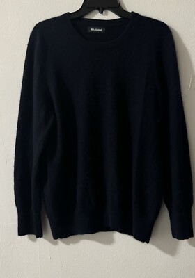 NAADAM COZY CASHMERE Crewneck Men s Pullover Sweater Dark Blue Size XL