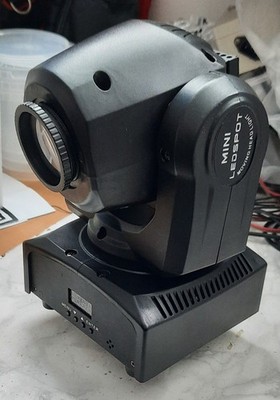 Lixada 30W LED Testa Mobile Spot - Nera