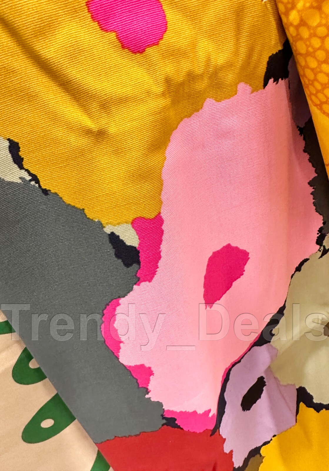 Ikea MURREVA Pre-cut Fabric Floral Multicolor for Cushions, Curtains 59x118"