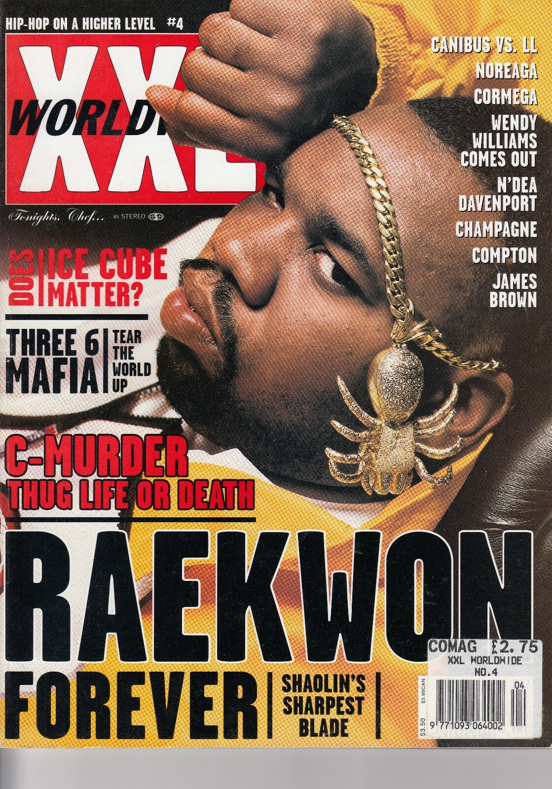 XXL Worldwide Hip Hop magazine issue 4 (Raekwon cover) | eBay