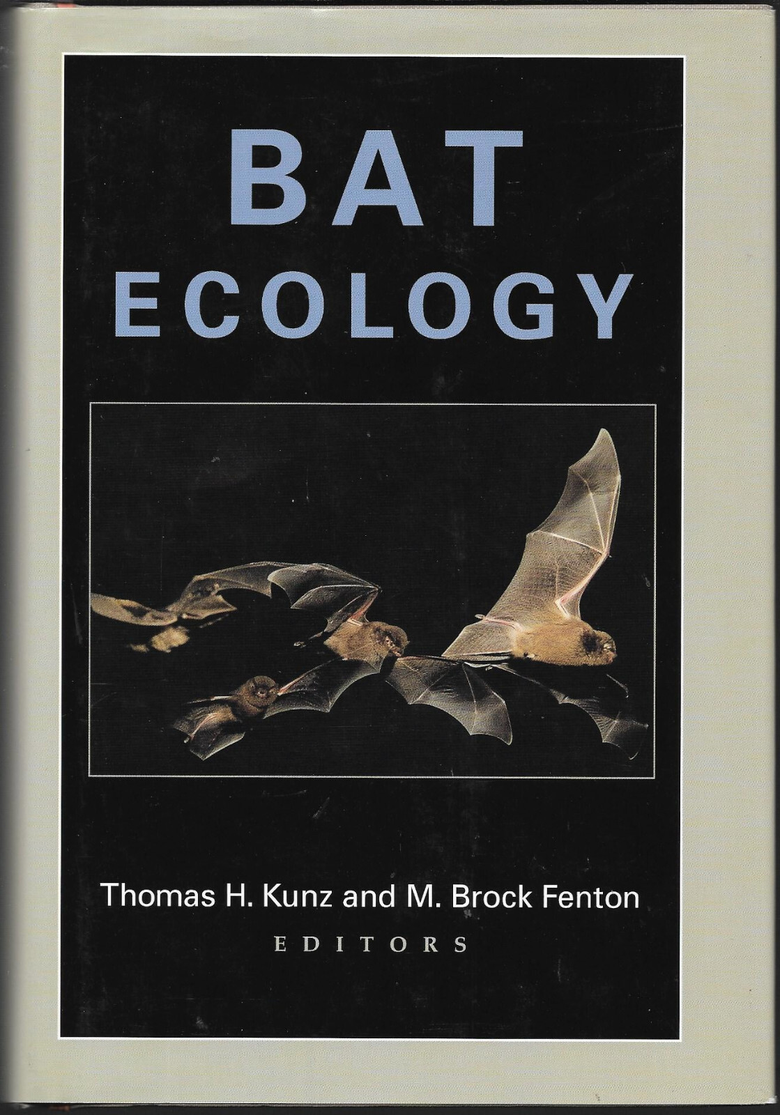 洋書　BATS     M. BROCK FENTON Bat Ecology by M. Brock Fenton (2003, Hardcover