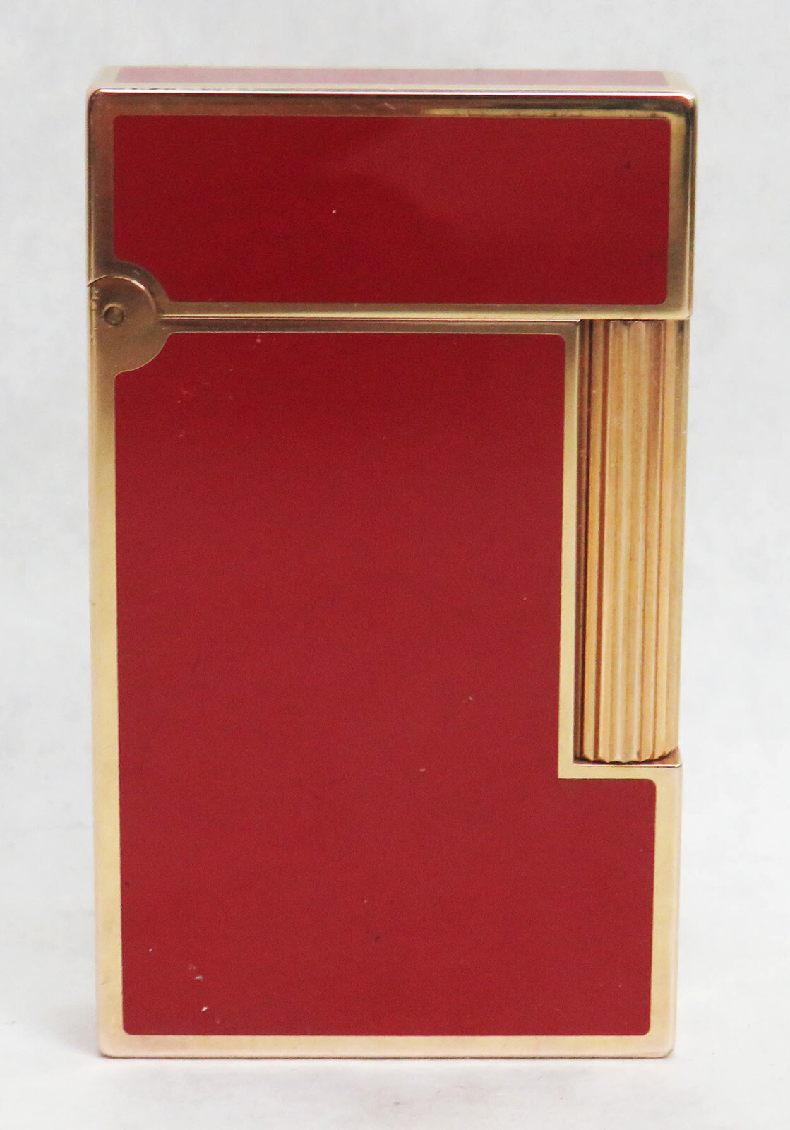 VINTAGE ST DUPONT PARIS JET FLAME RED LACQUER 2.5 VINTAGE ST DUPONT PARIS JET FLAME RED LACQUER 2.5