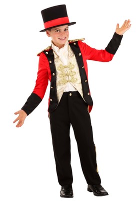 最新作 男の子のスポットライト団長コスチューム 正規アウトレット Moovingtravel Com