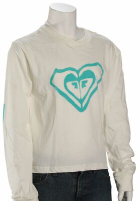 

Футболка Roxy Girls Script Stencil Vintage LS — Белоснежка — Новинка, Whites