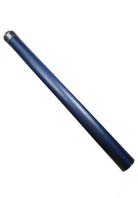 BLUE HARD COATED ANODIZED ALUMINUM ROD TUBE 2'' DIA FOR  2PC/4PC FLY ROD 2WT/12WT