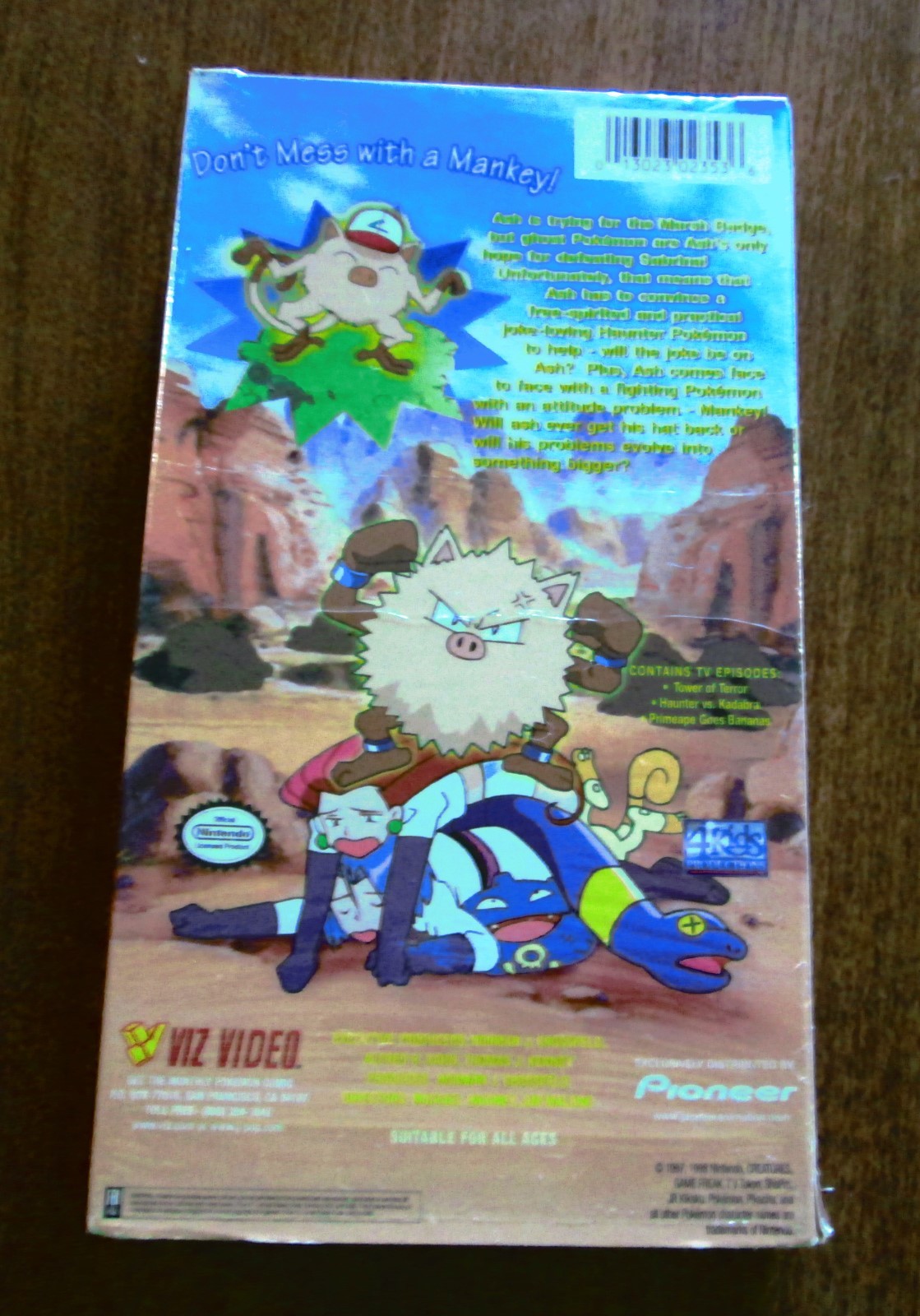 Pokemon Vol. 8: Primeape Problems (VHS 1999) OOP RARE